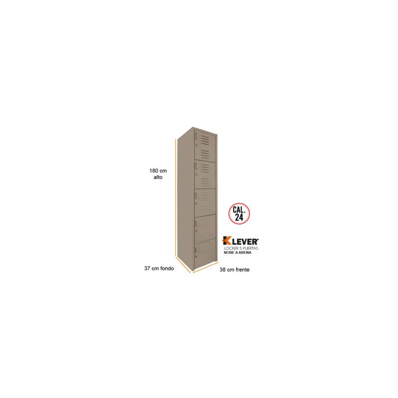 Locker 5 Puertas Serie A arena